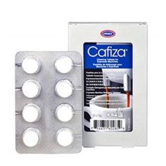 Tablettes nettoyantes Urnex Cafiza pour machines à café 8 pièces (16 g)