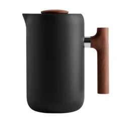 Fellow Clara French Press Matte Black + Nogueira