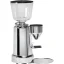 Silver EMC V-Titan grinder for espresso coffee grinding.