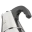 Cafetière Moka Forever Miss Conny adaptée pour le chauffage sur source halogène, avec une capacité de 4 tasses de café.