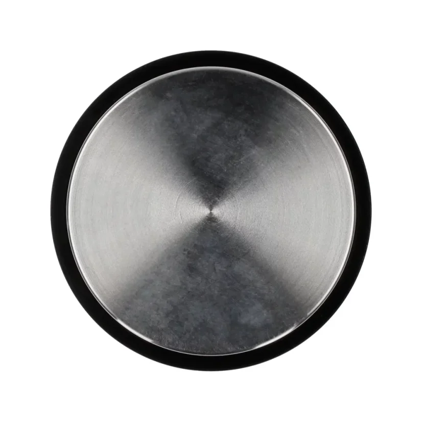 Sort pukpresser til kaffe Barista Space Coffee Tamper med en diameter på 58 mm, kompatibel med Lelit Elizabeth PL92T kaffemaskine.