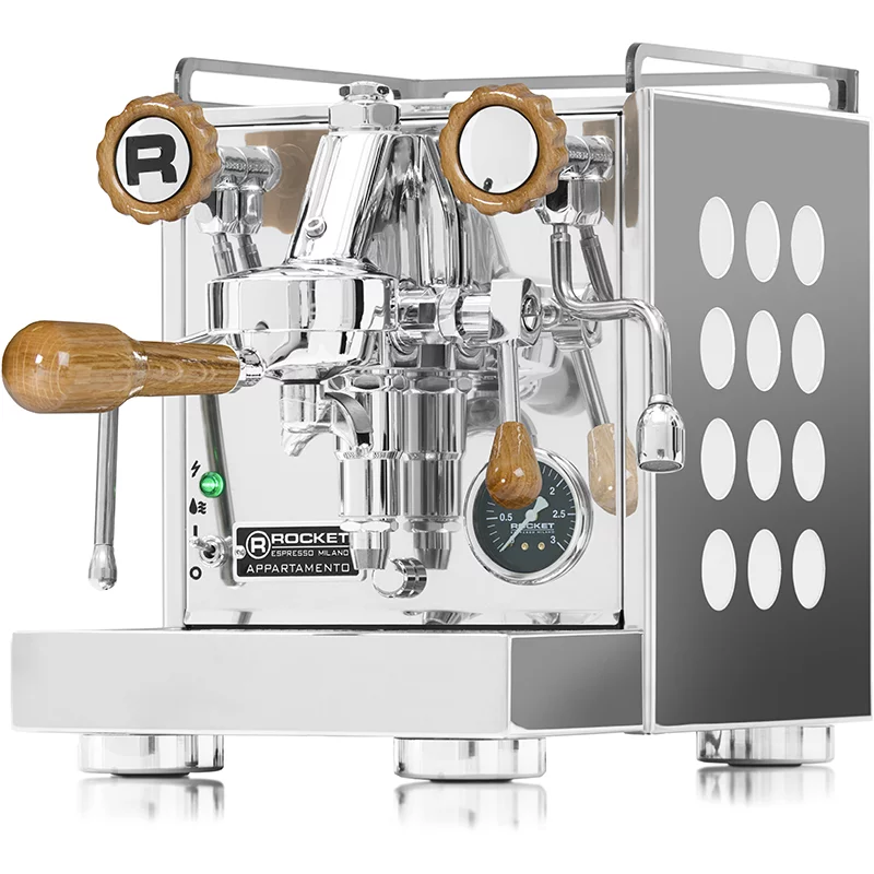 Rocket Espresso Appartamento, white, oak