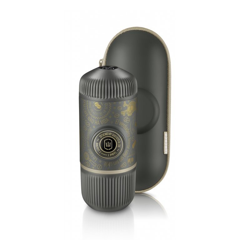 Wacaco Nanopresso - Dark Souls Grau + Hardcover