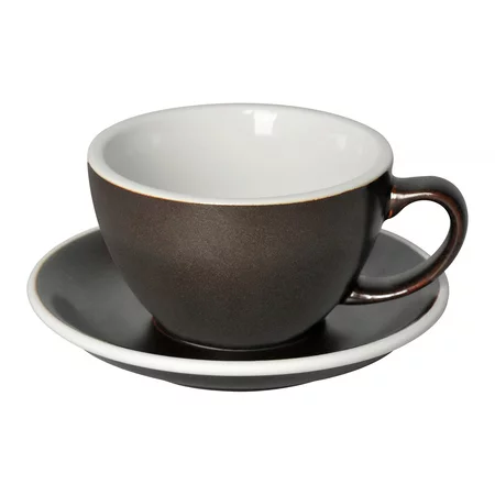 Loveramics Egg - Cafe Latte 300 ml Cup and Saucer  - Gunpowder