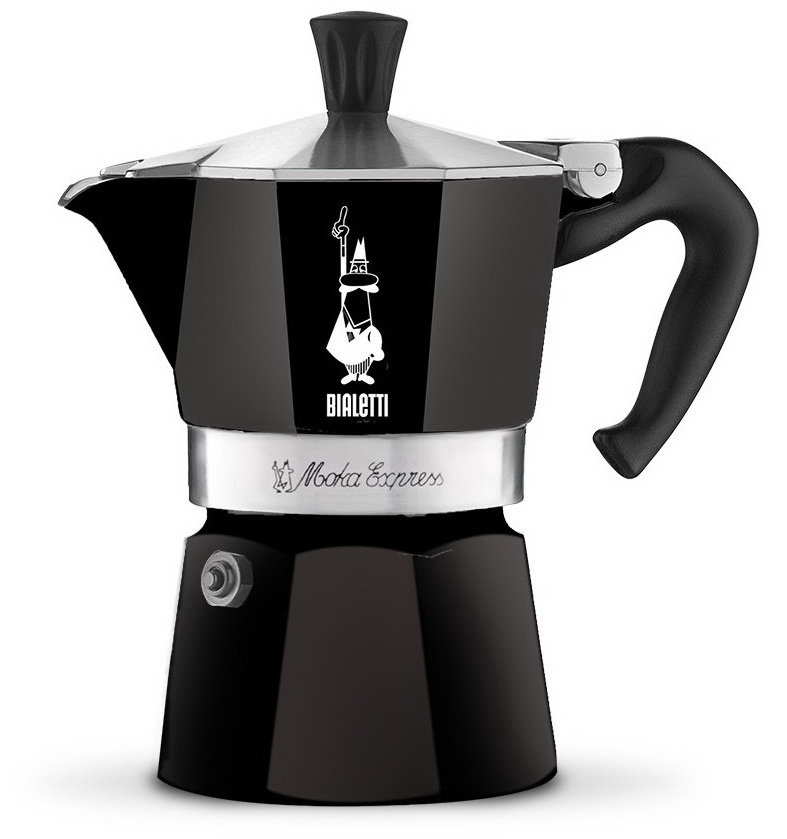 Bialetti Nera Moka Express 1 Tazza