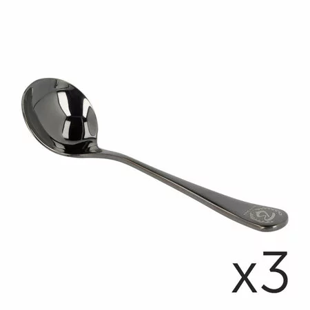 Barista Space Set di 3 cucchiai da cupping neri