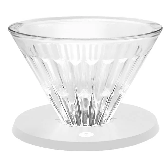 Timemore Crystal Eye Glastropfer 02 weiß