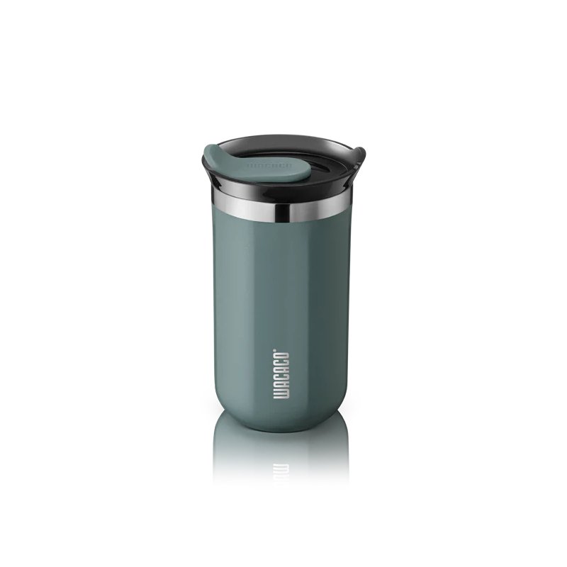 Wacaco Reise Thermobecher Octaroma Lungo - Cadet Blau 300 ml