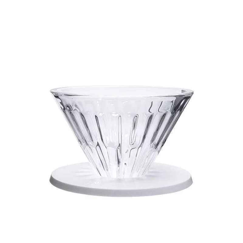 Timemore Crystal Eye Glastropfer 01 weiß