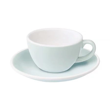 Loveramics Egg - Flat White 150 ml Cup and Saucer  - River Blue
